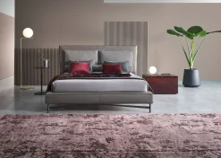 Letto matrimoniale design Sp 2802 basso Twils a prezzo scontato