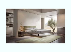 Letto matrimoniale design Cloud Veneran a prezzo ribassato