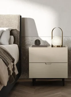 Letto matrimoniale design Nautilo Morassutti a prezzo scontato