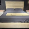 Letto matrimoniale design Tamigi Novaluna a prezzo scontato