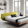 Letto matrimoniale design Taipei wood Felis a prezzo ribassato