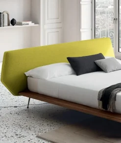 Letto matrimoniale design Taipei wood Felis a prezzo ribassato