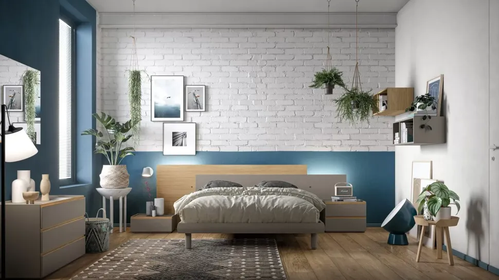 Letto matrimoniale design Dama Santalucia a prezzo ribassato