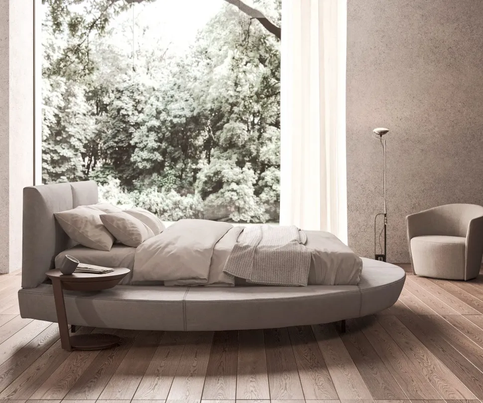 Letto matrimoniale design Zero Presotto a prezzo scontato