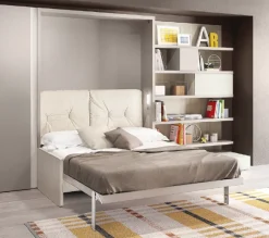 Letto matrimoniale design Penelope 2 sofa' boiserie Clei a prezzo ribassato