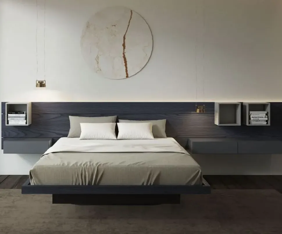 Letto matrimoniale design Sorvolo Fimar a prezzo ribassato