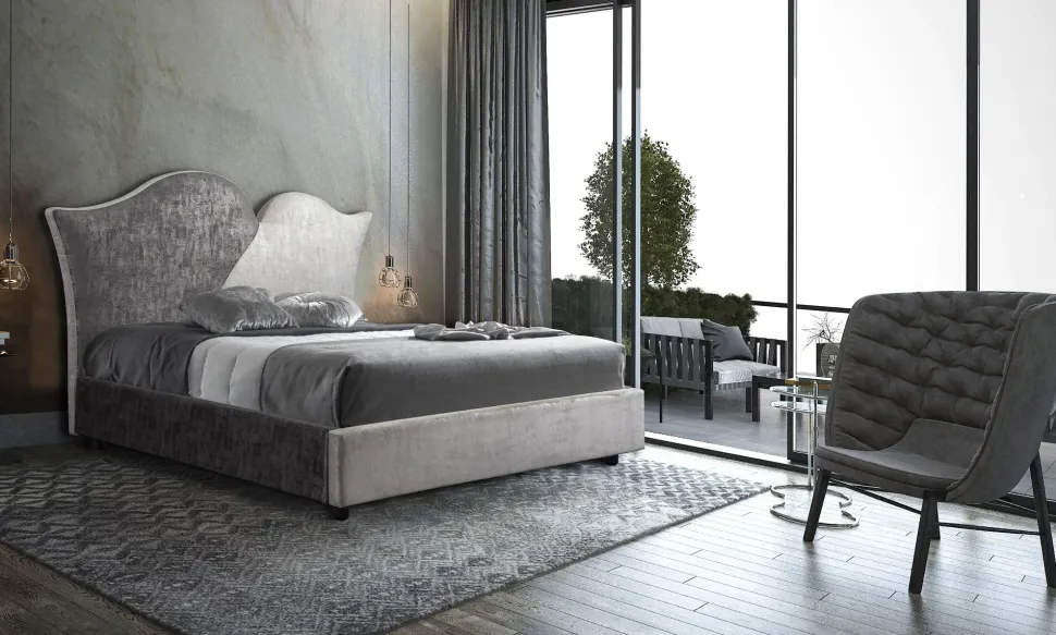 Letto matrimoniale desing kiss SCONTATO! Prezzi outlet etnici da non perdere!