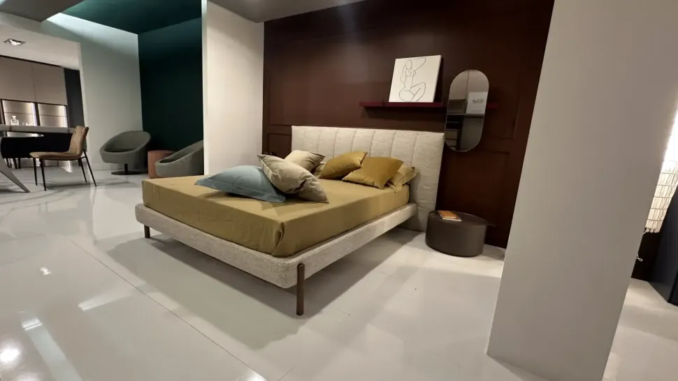 Letto matrimoniale Groove Novamobili con un ribasso IMPERDIBILE