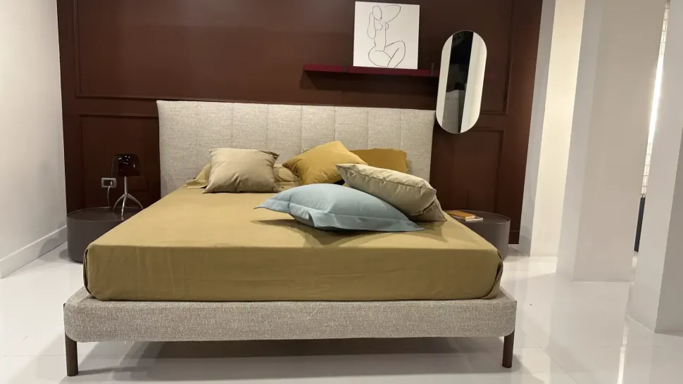 Letto matrimoniale Groove Novamobili con un ribasso IMPERDIBILE