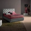 Letto matrimoniale imbottito Tender di Samoa Bside. Prezzo scontato!