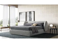 Letto matrimoniale Inemuri con contenitore a prezzo scontato! Dall'Agnese.