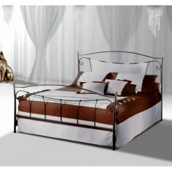 Letto matrimoniale Letto matrimoniale in ferro cleopatra Pama letti con uno sconto IMPERDIBILE