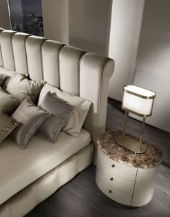 Letto matrimoniale Letto modello principato diversi rivestimenti  Md work con un ribasso IMPERDIBILE