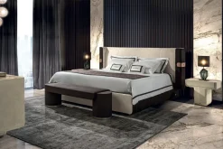Letto matrimoniale Letto acciaio luxury maxii 200x200 Md work con un ribasso IMPERDIBILE
