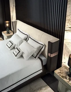 Letto matrimoniale Letto acciaio luxury maxii 200x200 Md work con un ribasso IMPERDIBILE