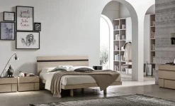 Letto matrimoniale moderno Joker Tomasella a prezzo ribassato