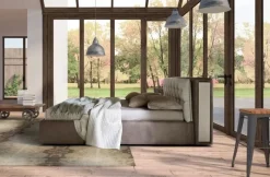 Letto matrimoniale moderno Dylan Artigianale a prezzo ribassato