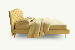 Letto matrimoniale moderno Lyle capitonnè Noctis a prezzo scontato