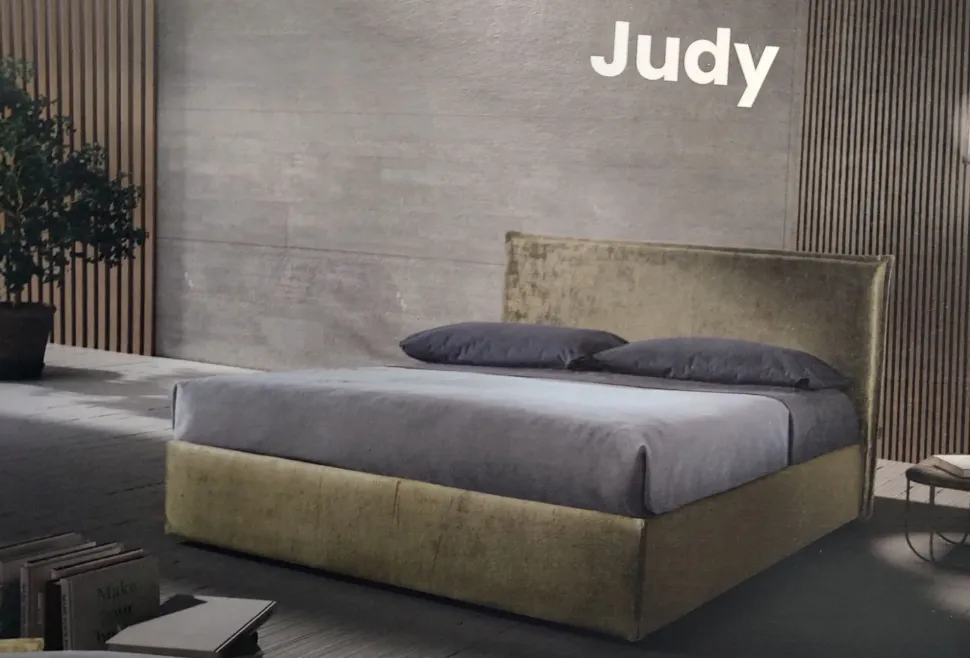 Letto matrimoniale moderno Judy matrimoniale Collezione esclusiva a prezzo scontato
