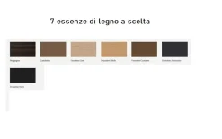 Letto matrimoniale moderno Spillo Pianca a prezzo scontato