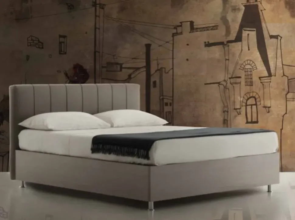 Letto matrimoniale moderno Polidoro Artigianale a prezzo scontato