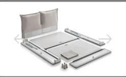 Letto matrimoniale moderno Jasm Ergogreen a prezzo scontato