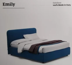 Letto matrimoniale moderno Gin air emily tango Collezione esclusiva a prezzo ribassato