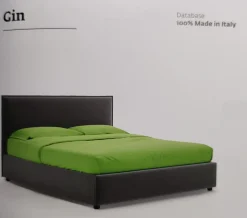 Letto matrimoniale moderno Gin air emily tango Collezione esclusiva a prezzo ribassato