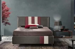Letto matrimoniale moderno Stripes Artigiana letti a prezzo scontato