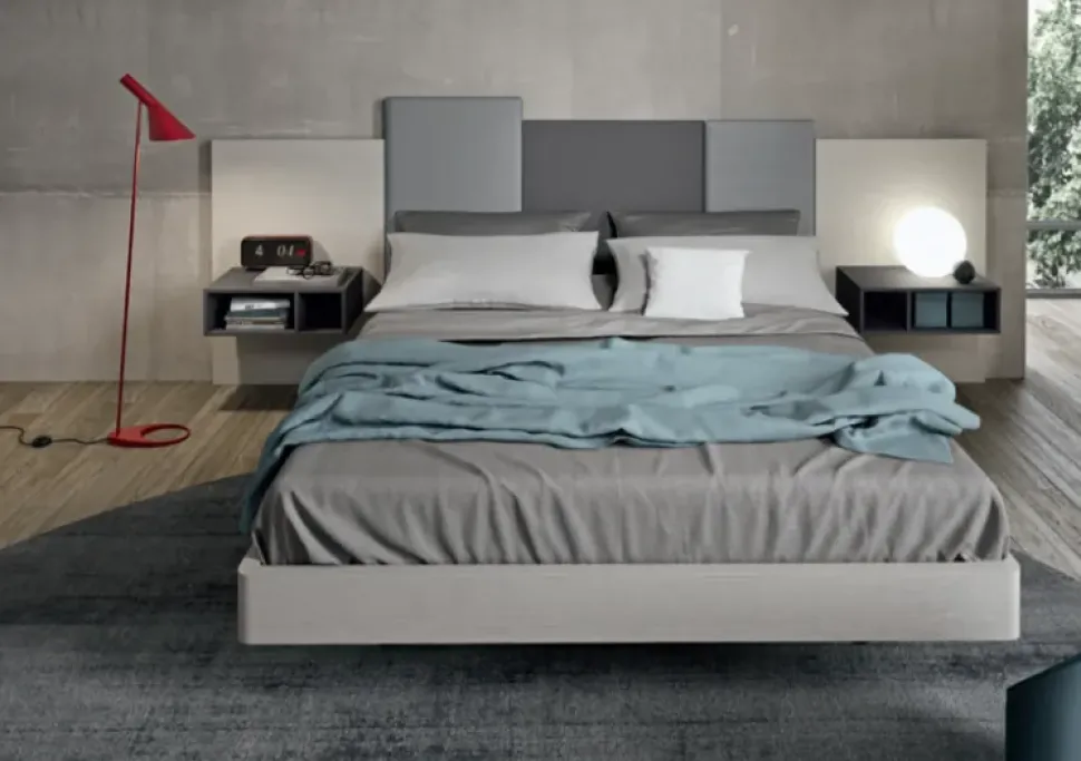 Letto matrimoniale moderno Letto mix Collezione esclusiva a prezzo scontato