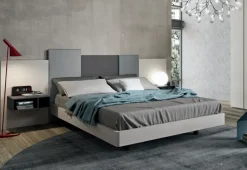 Letto matrimoniale moderno Letto mix Collezione esclusiva a prezzo scontato
