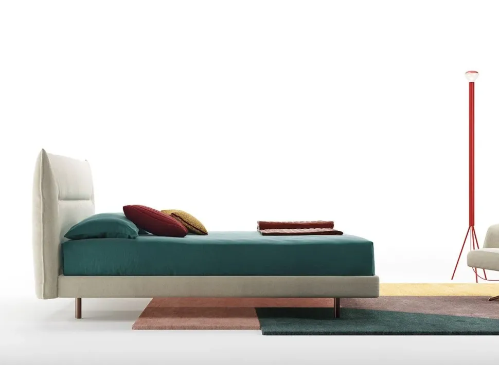 Letto matrimoniale moderno Dedalo * Biba salotti a prezzo ribassato