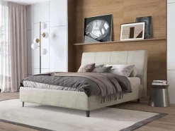 Letto matrimoniale moderno 02 Artigianale a prezzo ribassato