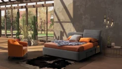 Letto matrimoniale moderno Apollo Le comfort a prezzo ribassato