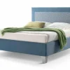 Letto matrimoniale moderno Flavia tessuto Stilfar a prezzo scontato