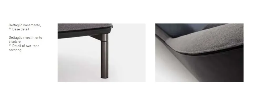 Letto matrimoniale moderno Domenica Pianca a prezzo scontato