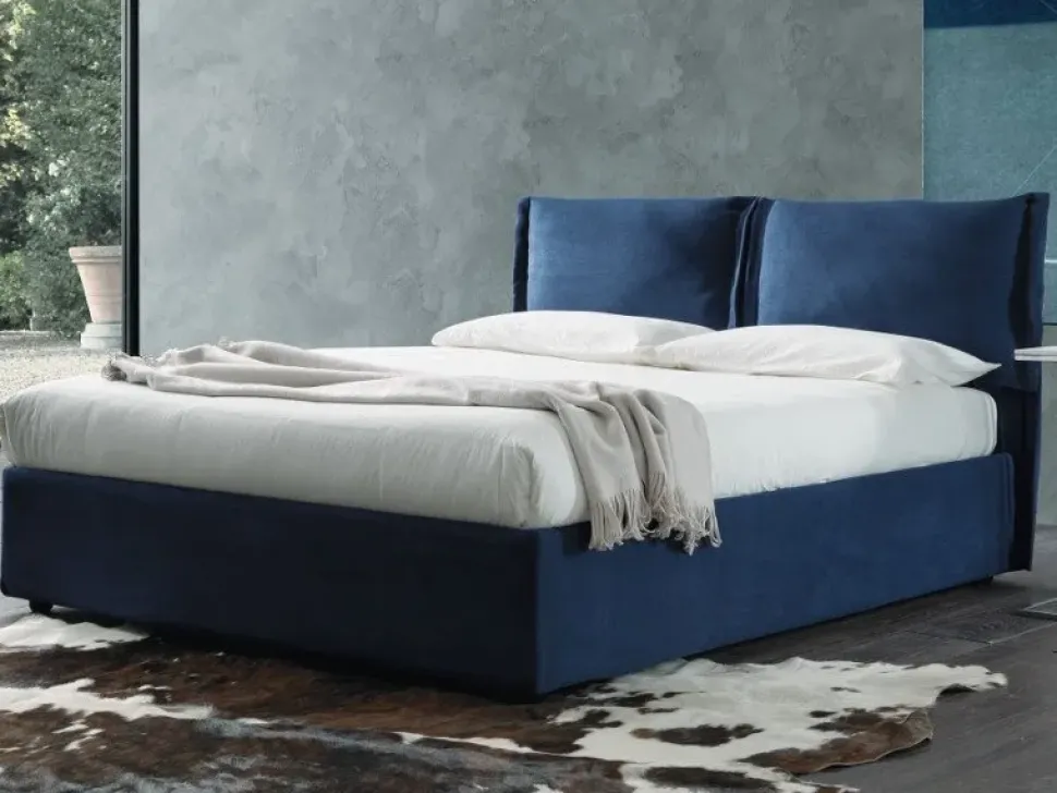 Letto matrimoniale moderno Asia Ergogreen a prezzo scontato