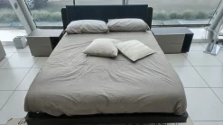 Letto matrimoniale moderno Roxy Tomasella a prezzo ribassato