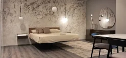 Letto matrimoniale moderno Letto fluttua Lago a prezzo scontato