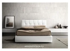 Letto matrimoniale moderno Positive Samoa a prezzo ribassato