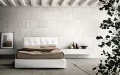 Letto matrimoniale moderno Positive Samoa a prezzo ribassato