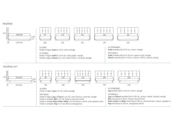 Letto matrimoniale moderno Positive Samoa a prezzo ribassato