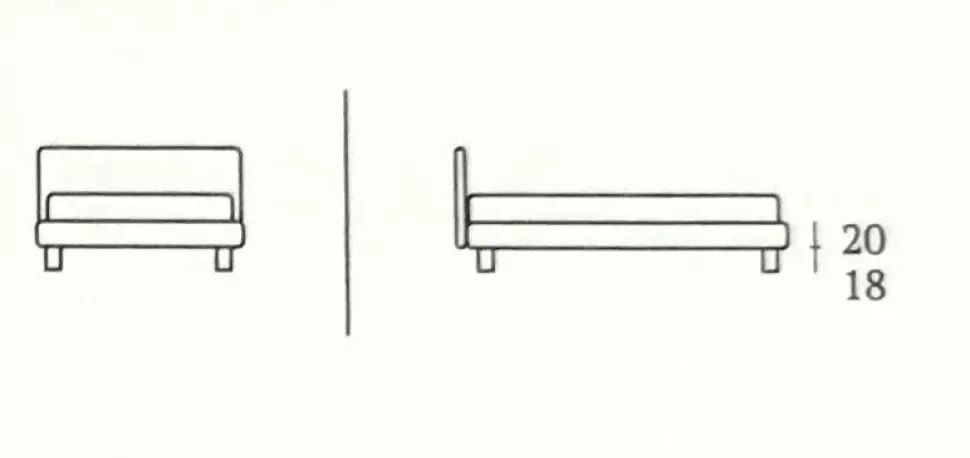 Letto matrimoniale Rey - l Artigianale con uno sconto IMPERDIBILE