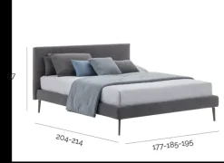 Letto matrimoniale Sander V&nice con uno sconto IMPERDIBILE