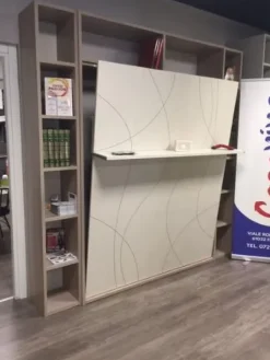 Letto matrimoniale Space Italian business con un ribasso IMPERDIBILE