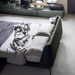 Letto matrimoniale Velvet Novamobili con un ribasso IMPERDIBILE