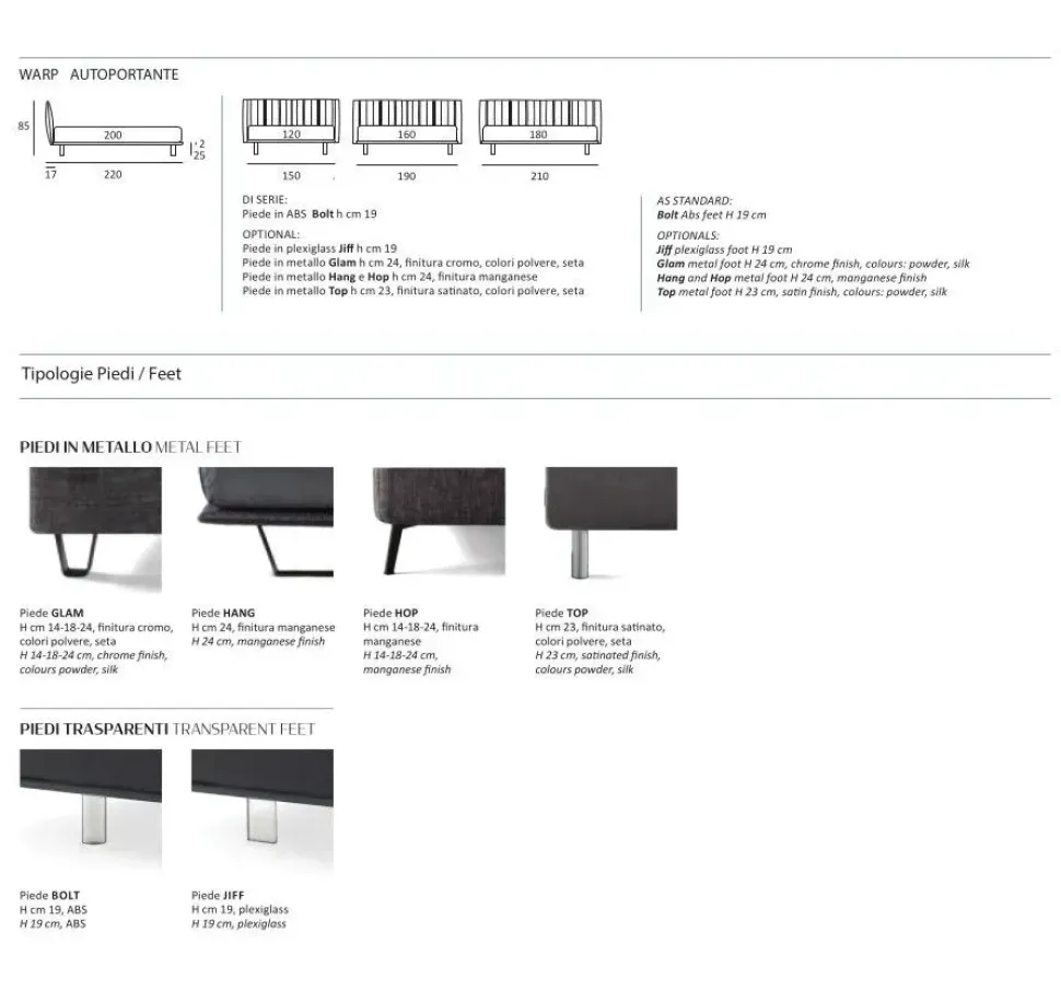 Letto matrimoniale Wrap Samoa con uno sconto IMPERDIBILE