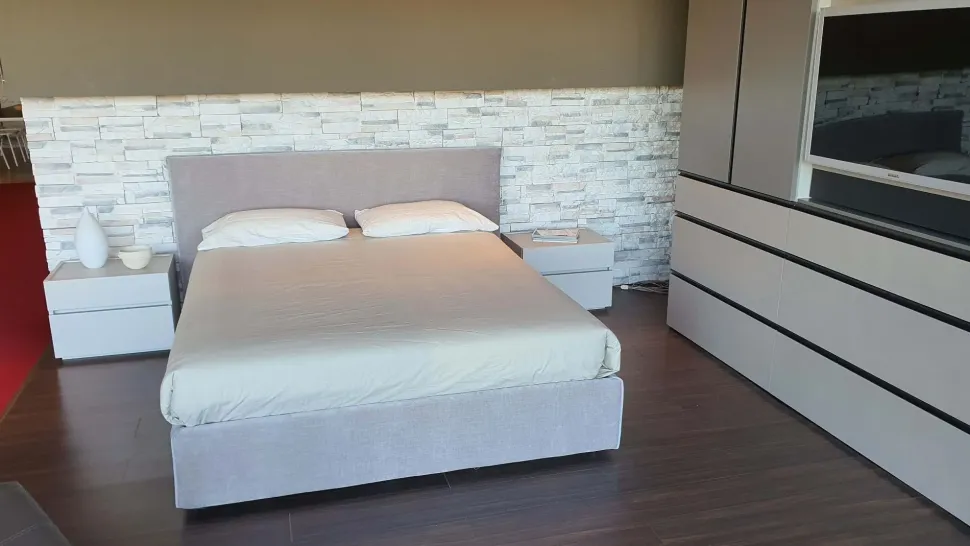 Letto matrimoniale Zeno Tomasella con uno sconto IMPERDIBILE