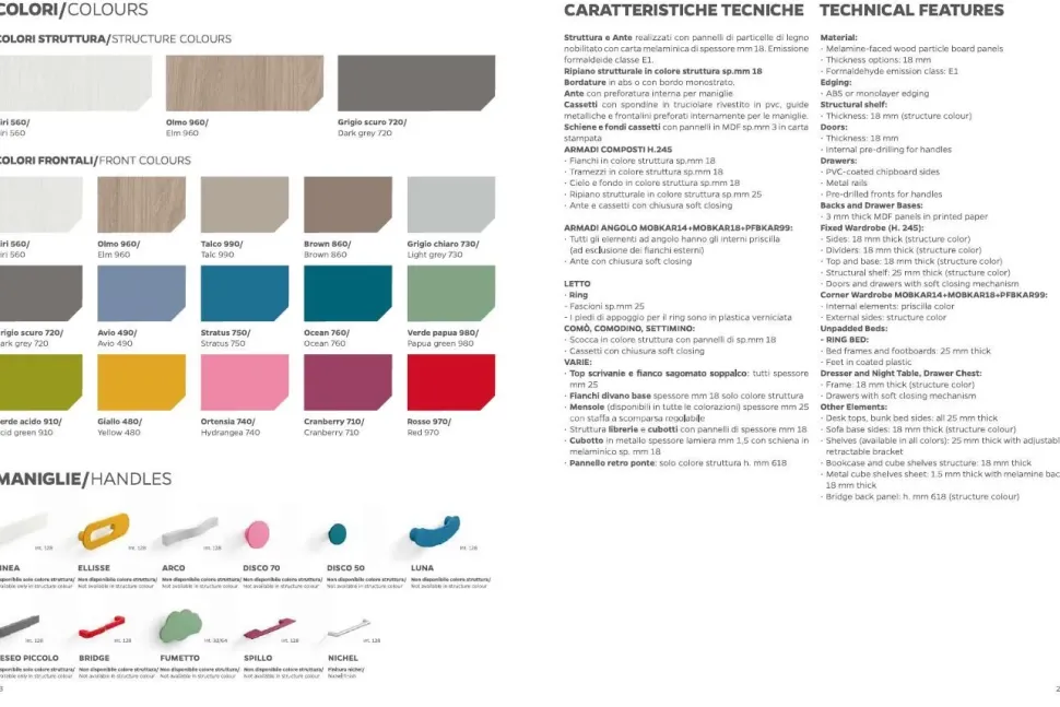 Letto moderno a scomparsa Trasformabili Mobilificio bellutti a prezzo scontato