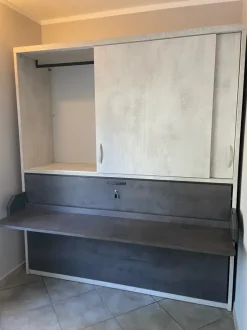 Letto moderno a scomparsa Hiro armadio Clever a prezzo scontato